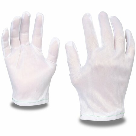 CORDOVA Inspectors, Nylon, 2-Piece Gloves, M, 12PK 1800M